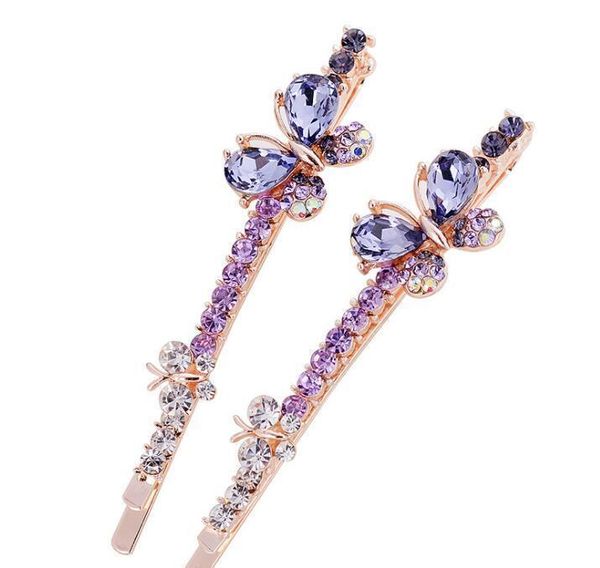 luxury crystal rhinestone double butterfly hairpins hair clip barrettes for girl bang hair accesso jllqrm comb2010, Black;brown
luxury crystal rhinestone double butterfly hairpins hair clip barrettes for girl bang hair accesso jllqrm comb2010, Black;brown