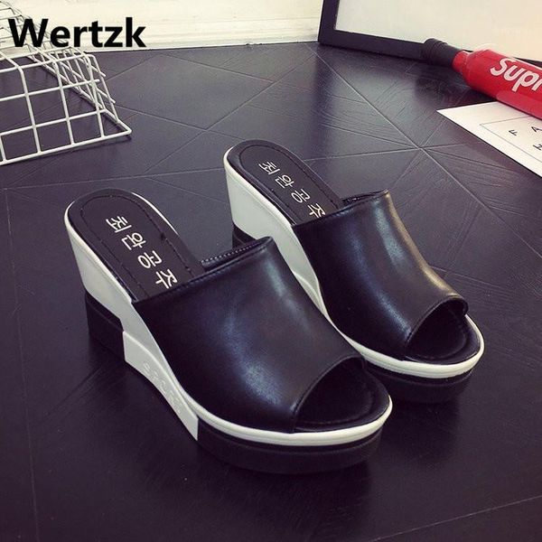 summer 2021 new high heel wedges with waterproof platform outside wearing women's slippers women's shoes sandals word e1531, Black
summer 2021 new high heel wedges with waterproof platform outside wearing women's slippers women's shoes sandals word e1531, Black