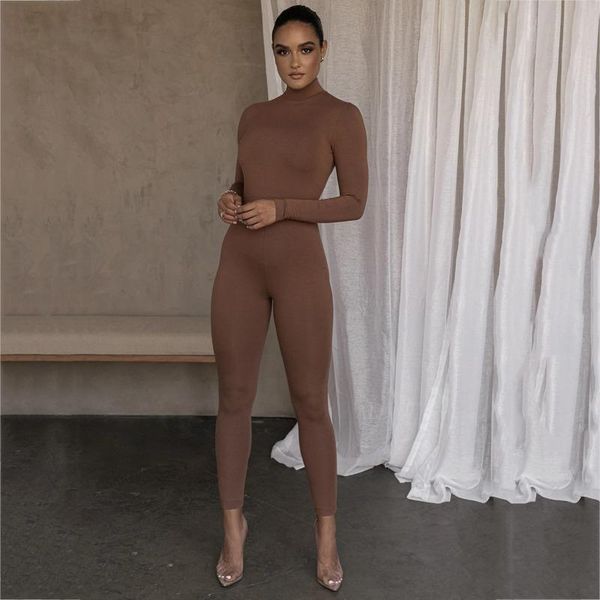 autumn turtle neck one piece jumpsuit women solid color black brown long sleeve skiing bodysuit club outfits manga larga mujer, Black;white
autumn turtle neck one piece jumpsuit women solid color black brown long sleeve skiing bodysuit club outfits manga larga mujer, Black;white