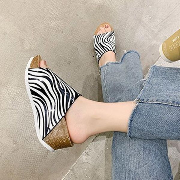slippers comfort female woman shoes peep toe ladies thick platform slides drop women's wedges summer fashion sandals, Black
slippers comfort female woman shoes peep toe ladies thick platform slides drop women's wedges summer fashion sandals, Black