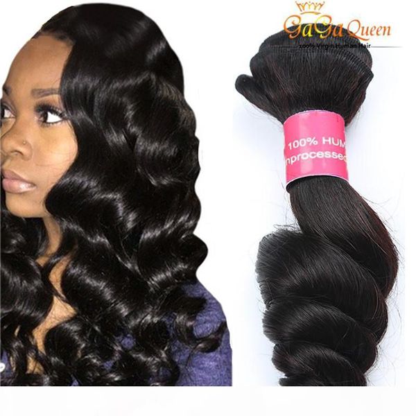 virgin unprocessed loose wave 3 bundles brazilian peruvian malaysian indian human hair extensions, Black
virgin unprocessed loose wave 3 bundles brazilian peruvian malaysian indian human hair extensions, Black