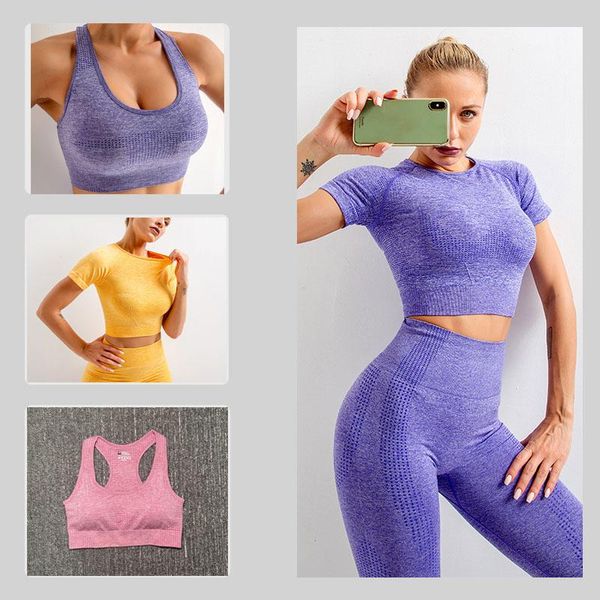 yoga outfits seamless female gym workout clothes fitness sports suits short sleeve high waist shorts running, White;red
yoga outfits seamless female gym workout clothes fitness sports suits short sleeve high waist shorts running, White;red