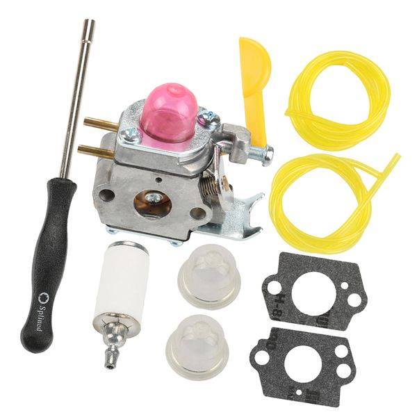 carburetor gasket fuel line filter primer bulb kit fit for zama c1u-w18 poulan weedeater fl20 fx26 xt260 gas trimmer
carburetor gasket fuel line filter primer bulb kit fit for zama c1u-w18 poulan weedeater fl20 fx26 xt260 gas trimmer