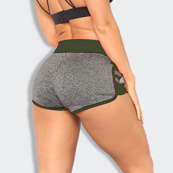 women sport fitness yoga shorts athletic cool ladies running jogging high waist kg-656, White;red
women sport fitness yoga shorts athletic cool ladies running jogging high waist kg-656, White;red