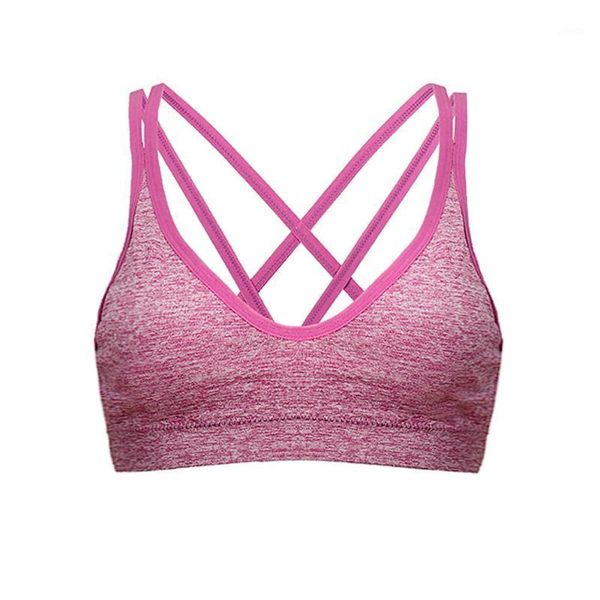 gym clothing women's fashion vest with chest pad sports underwear without steel ring comfortable breathable bra fitness running br, White;black
gym clothing women's fashion vest with chest pad sports underwear without steel ring comfortable breathable bra fitness running br, White;black