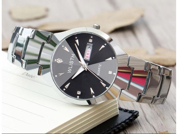 wlisth watches for men quartz wristwatch 2020 tungsten steel waterproof students watch date week display men's watch, Slivery;brown
wlisth watches for men quartz wristwatch 2020 tungsten steel waterproof students watch date week display men's watch, Slivery;brown