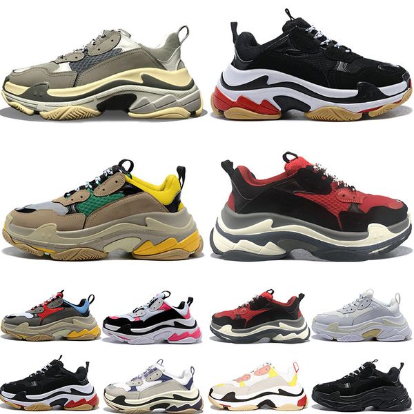 triple s men shoes paris 17fw fashion platform tennis women sneakers beige green yellow golden mesh leather male madame casual shoes, White;red
triple s men shoes paris 17fw fashion platform tennis women sneakers beige green yellow golden mesh leather male madame casual shoes, White;red