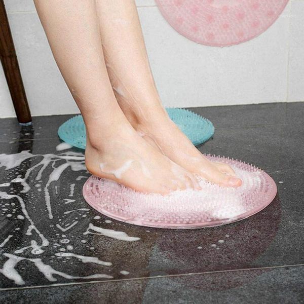 bath mats 1pc silicone mat shower back brush massager foot dead skin anti skid pad pink/blue
bath mats 1pc silicone mat shower back brush massager foot dead skin anti skid pad pink/blue