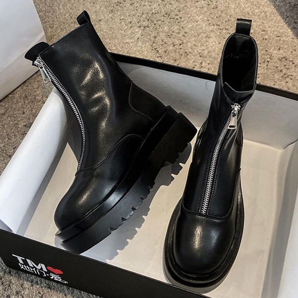 2020 новый мотоцикл boots женщин платформы обувь зашнуровать обувь женщина combat кожа pu полусапоги feminina botas mujer, Black
2020 новый мотоцикл boots женщин платформы обувь зашнуровать обувь женщина combat кожа pu полусапоги feminina botas mujer, Black