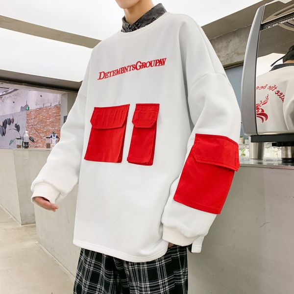 2021 new spring new fashion male hoodies in work done with large embroidered tools loose around the neck white dzt0, Black
2021 new spring new fashion male hoodies in work done with large embroidered tools loose around the neck white dzt0, Black