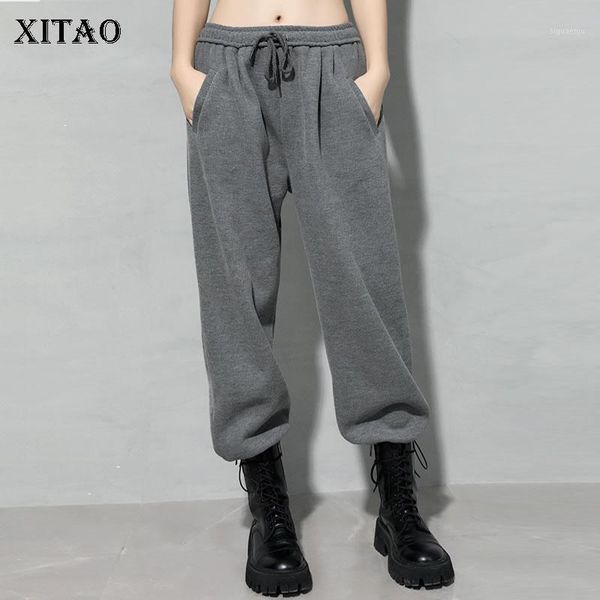 xitao high waist pleated bandage pants women clothes 2021 loose casual match all personality tide cargo pants new zxr15461, Black;white
xitao high waist pleated bandage pants women clothes 2021 loose casual match all personality tide cargo pants new zxr15461, Black;white