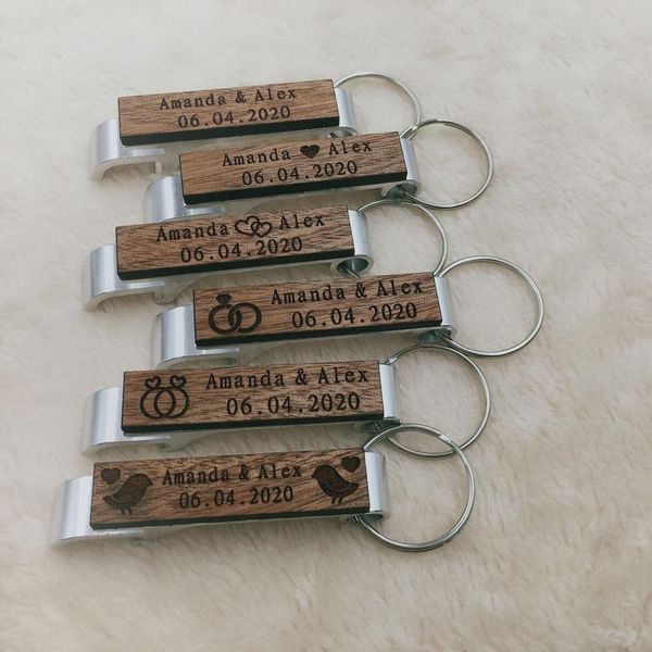 personalized wedding keyrings souvenir favor bottle openers keychain engraved rustic wooden invite favors - wedding shop 1027
personalized wedding keyrings souvenir favor bottle openers keychain engraved rustic wooden invite favors - wedding shop 1027