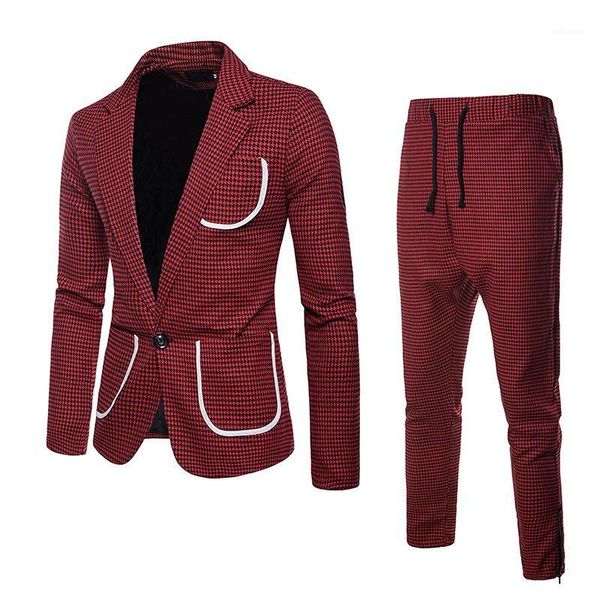 mens casual plaid blazer+pants two-piece set | 2020 autumn brand new male slim fit formal suit blazer man party/wedding blazer1, White;black
mens casual plaid blazer+pants two-piece set | 2020 autumn brand new male slim fit formal suit blazer man party/wedding blazer1, White;black