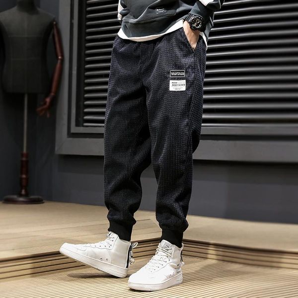 japanese style fashion men jeans autumn casual corduroy cargo pants men wide leg trousers streetwear hip hop joggers pants homme, Blue
japanese style fashion men jeans autumn casual corduroy cargo pants men wide leg trousers streetwear hip hop joggers pants homme, Blue