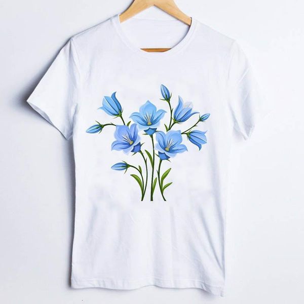 tees for women print printing blue flower casual cute 90s trend ladies t shirt clothes lady clothing female t-shirt, White
tees for women print printing blue flower casual cute 90s trend ladies t shirt clothes lady clothing female t-shirt, White