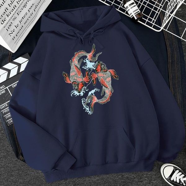 women's hoodies & sweatshirts cartoon carp harajuku print womens hip hop oversize hooded printing casual streetwear autumn 2021 women1, Black
women's hoodies & sweatshirts cartoon carp harajuku print womens hip hop oversize hooded printing casual streetwear autumn 2021 women1, Black