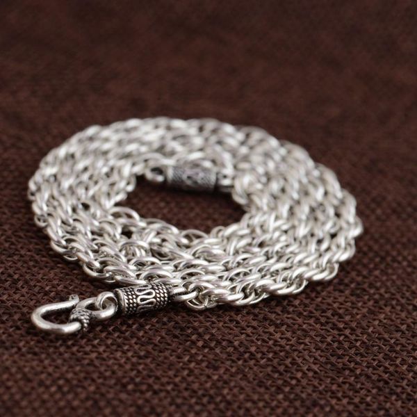 bocai s925 sterling silver necklace process male money thimble s hook chain thai silver fashion bracelet for women
bocai s925 sterling silver necklace process male money thimble s hook chain thai silver fashion bracelet for women