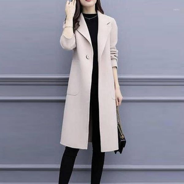 adisputent women wool coat winter korean version slim long coat full sleeve suit collar female outwear cardigan #j311, Black
adisputent women wool coat winter korean version slim long coat full sleeve suit collar female outwear cardigan #j311, Black
