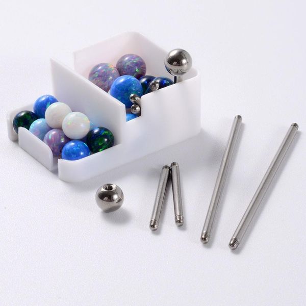 1pc surgical steel opal tongue barbell piercing opal nipple ring screw in barbell piercings tongue piercings women jewelry q jllqlo, Silver
1pc surgical steel opal tongue barbell piercing opal nipple ring screw in barbell piercings tongue piercings women jewelry q jllqlo, Silver