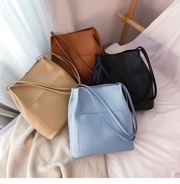 g5v9h korean new 2020 double pocket bucket bag korean double leisure single shoulder portable women's bag women's new simple leisu
g5v9h korean new 2020 double pocket bucket bag korean double leisure single shoulder portable women's bag women's new simple leisu