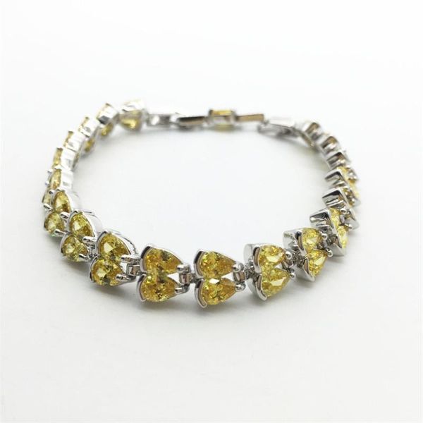 link, chain fashion jewelry women lady bracelet 10kt white gold filled bracelets zircon yellow big promotion, Black
link, chain fashion jewelry women lady bracelet 10kt white gold filled bracelets zircon yellow big promotion, Black