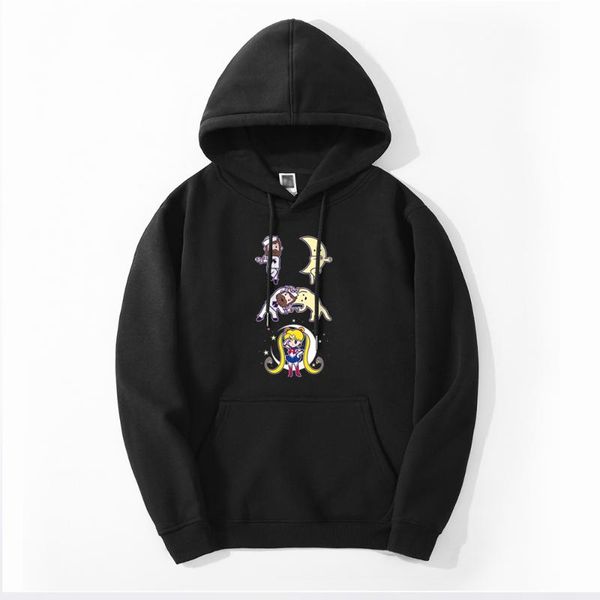 japan anime sailor fusion cute printed men's hoodie streetwear fashion casual sweatshirt fleece winter warm hoodies, Black
japan anime sailor fusion cute printed men's hoodie streetwear fashion casual sweatshirt fleece winter warm hoodies, Black