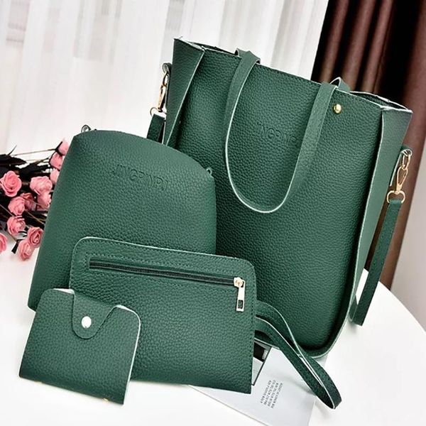 woman bag set fashion female purse and handbag four-piece shoulder bag tote messenger purse drop shipping
woman bag set fashion female purse and handbag four-piece shoulder bag tote messenger purse drop shipping