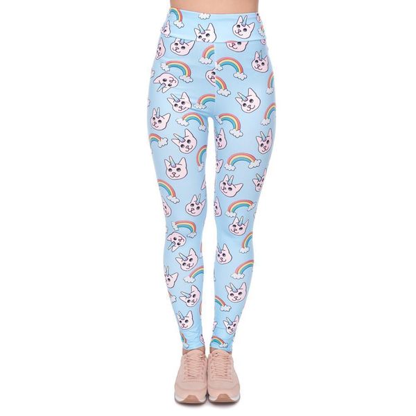 fashion high waist legging unicorn rainbow cat printing women fitness leggings woman casual pants drop shipping, Black
fashion high waist legging unicorn rainbow cat printing women fitness leggings woman casual pants drop shipping, Black