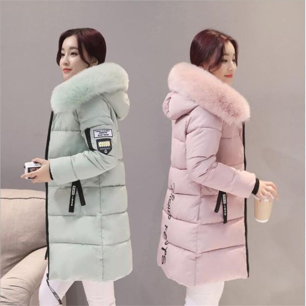 women's down & parkas parka coat women winter long cotton casual hooded thick warm 2021, Black
women's down & parkas parka coat women winter long cotton casual hooded thick warm 2021, Black