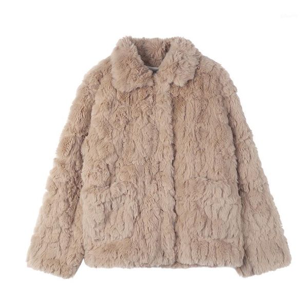 faux fur lamb wool coat female short 2020 autumn winter fashion loose jacket elegant casual warm thick woolen coat women1, Black
faux fur lamb wool coat female short 2020 autumn winter fashion loose jacket elegant casual warm thick woolen coat women1, Black