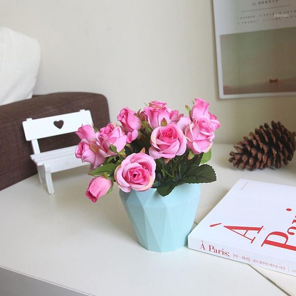 decorative flowers & wreaths fake artificial potted plant silk rose wedding party home decor art gift1
decorative flowers & wreaths fake artificial potted plant silk rose wedding party home decor art gift1