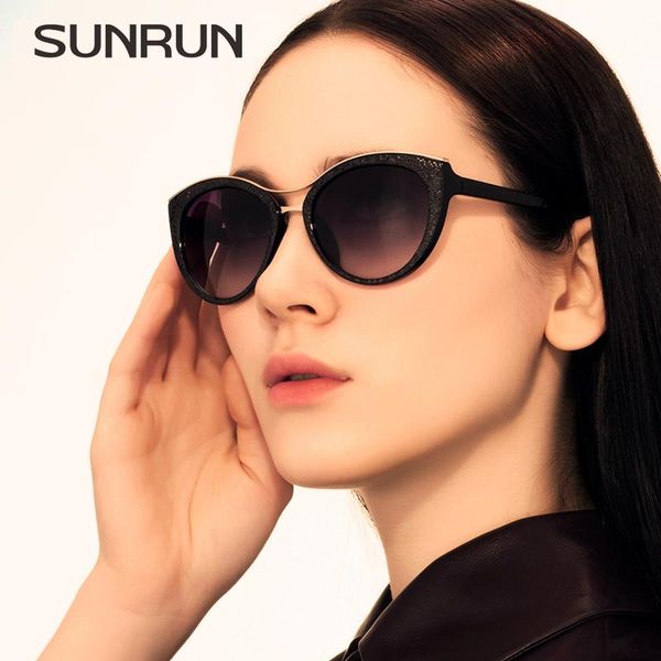 sunrun the new cat's eye sunglasses woman luxury original sunrun brand designer glasses vintage retro woman 9718, White;black
sunrun the new cat's eye sunglasses woman luxury original sunrun brand designer glasses vintage retro woman 9718, White;black