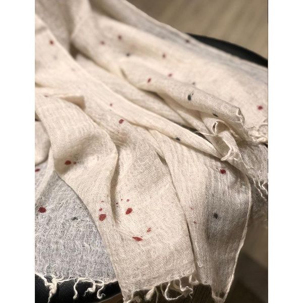 scarves 100% cashmere scarf neck for women warm fashion elegant shawl colorful dots thin and comfortable korean style, Blue;gray
scarves 100% cashmere scarf neck for women warm fashion elegant shawl colorful dots thin and comfortable korean style, Blue;gray