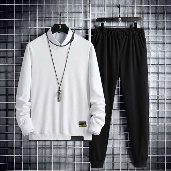 trend casual suit men's autumn brand fashion sweater two sets for men with a handsome set of sportswear, Gray
trend casual suit men's autumn brand fashion sweater two sets for men with a handsome set of sportswear, Gray