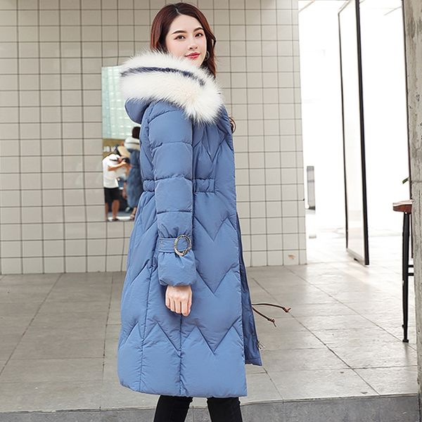 winter quilted warm autumn parkas cotton coat big size 3xl female with hood leather collar fine xodh, Black
winter quilted warm autumn parkas cotton coat big size 3xl female with hood leather collar fine xodh, Black