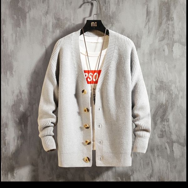 pure color cardigan sweater autumn winter youth trend men's comfortable knit sweater short cardigan men's warm sweater jacket 2011, White;black
pure color cardigan sweater autumn winter youth trend men's comfortable knit sweater short cardigan men's warm sweater jacket 2011, White;black