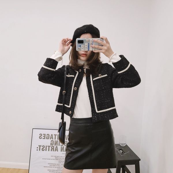 round neck personality women's outer wear fashion trendy brand new style coat duffle coat 0112102, Black
round neck personality women's outer wear fashion trendy brand new style coat duffle coat 0112102, Black