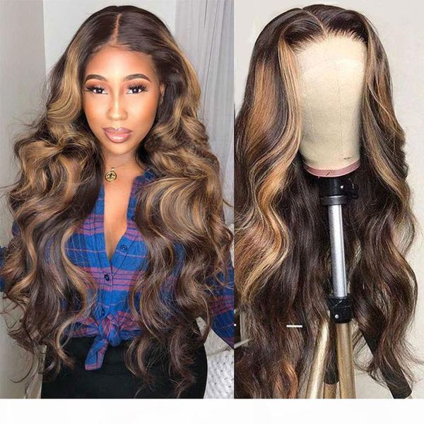 honey blonde brown highlight wig human hair body wave lace front wig 4 27 ombre human hair wigs for women 150% lace frontal wig, Black;brown
honey blonde brown highlight wig human hair body wave lace front wig 4 27 ombre human hair wigs for women 150% lace frontal wig, Black;brown