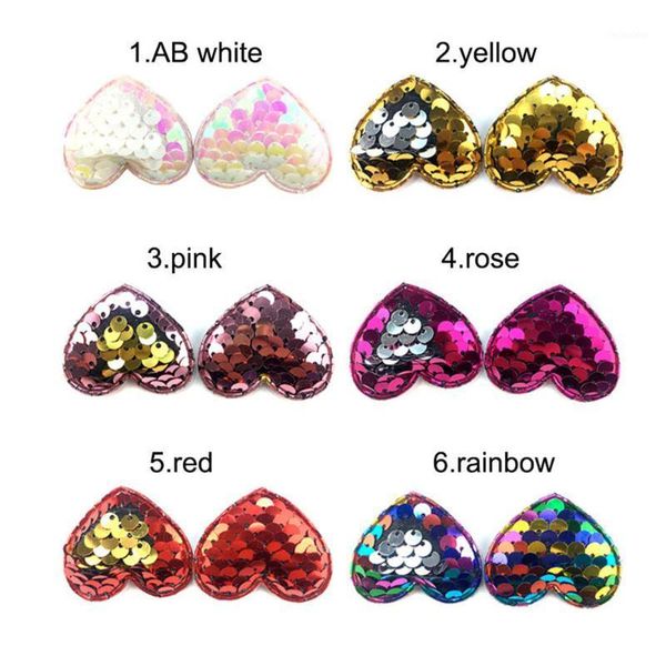 hair accessories wholesale 100pcs/lot 4cm reversible sequin heart sewing applique diy 6 colors u pick1, Slivery;white
hair accessories wholesale 100pcs/lot 4cm reversible sequin heart sewing applique diy 6 colors u pick1, Slivery;white