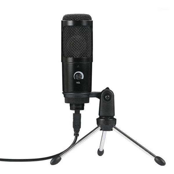 usb plug-and-play condenser dynamic microphone mic with mini tripod stand for pc lapgames playing music recording1
usb plug-and-play condenser dynamic microphone mic with mini tripod stand for pc lapgames playing music recording1