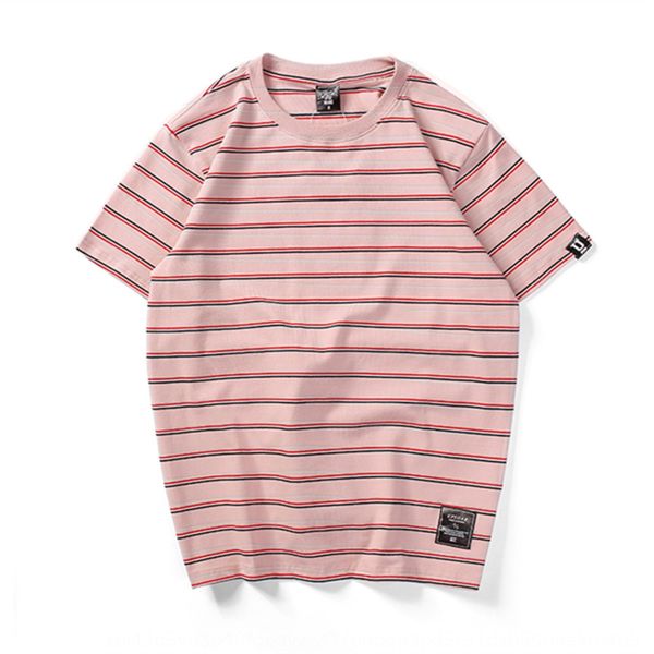 wear 2019 summer striped printed short sleeve t-shirt trend men's and women's couple's versatile loose casual t-shirt mfwjs, Blue
wear 2019 summer striped printed short sleeve t-shirt trend men's and women's couple's versatile loose casual t-shirt mfwjs, Blue