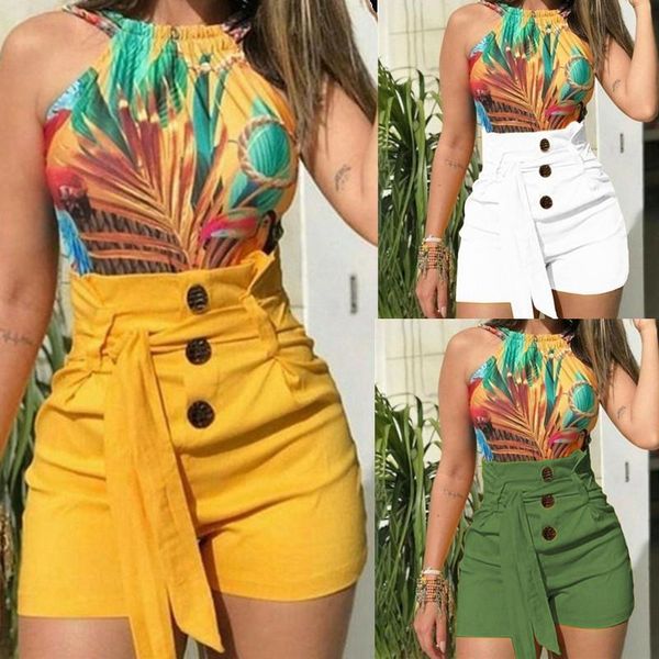 new summer women's shorts fashion high waist button lace up wide leg shorts casual beach female with sashes shorts ladies hot, White;black
new summer women's shorts fashion high waist button lace up wide leg shorts casual beach female with sashes shorts ladies hot, White;black