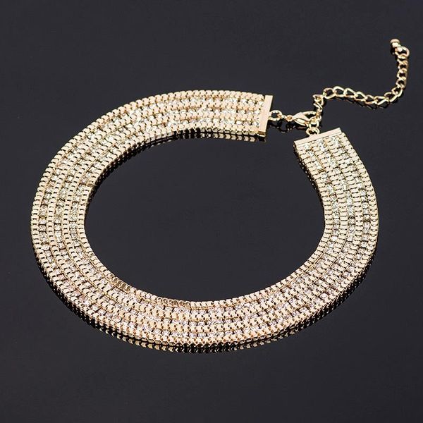 chains 2021 women's fashion gold color pendant statement bib charm choker necklace necklaces #n047, Silver
chains 2021 women's fashion gold color pendant statement bib charm choker necklace necklaces #n047, Silver