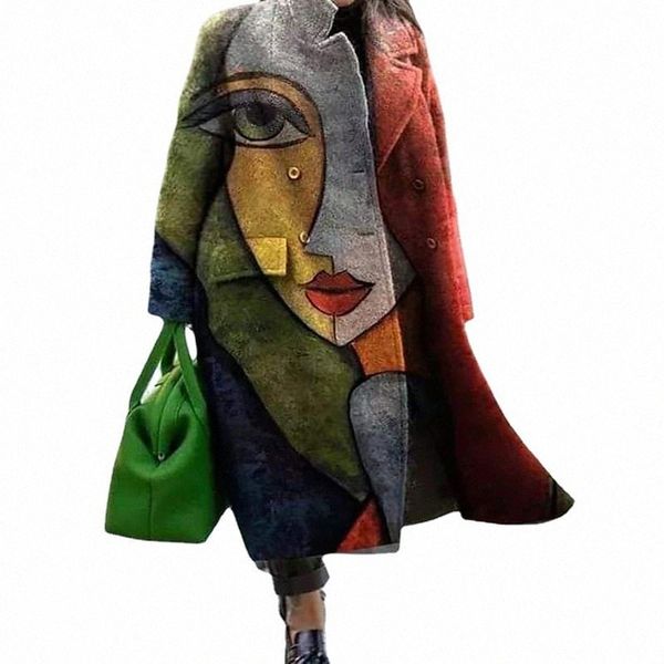 women's plus size coat pocket button color block abstract causal vacation long sleeve turndown long fall winter green l xl 3xl y4mu, Black
women's plus size coat pocket button color block abstract causal vacation long sleeve turndown long fall winter green l xl 3xl y4mu, Black