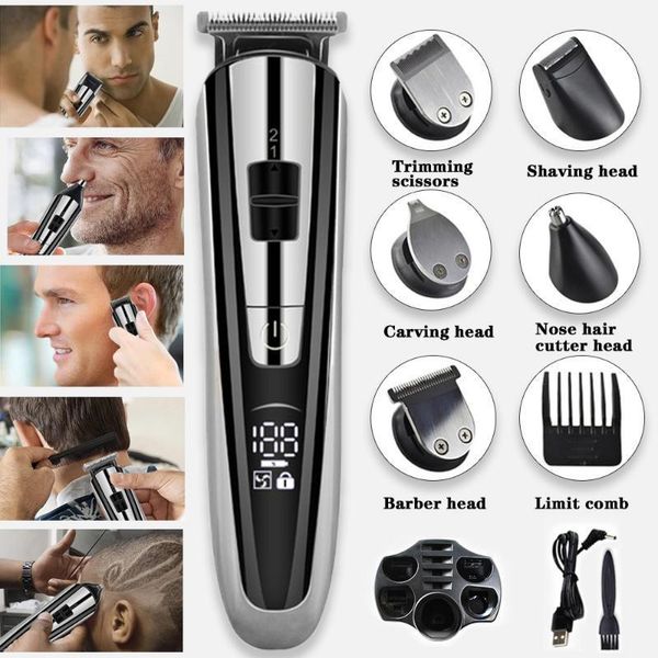 electric hair trimmer for men barber professional hair clippers trimmer cordless led display shaver beard razor clipper barber 51
electric hair trimmer for men barber professional hair clippers trimmer cordless led display shaver beard razor clipper barber 51