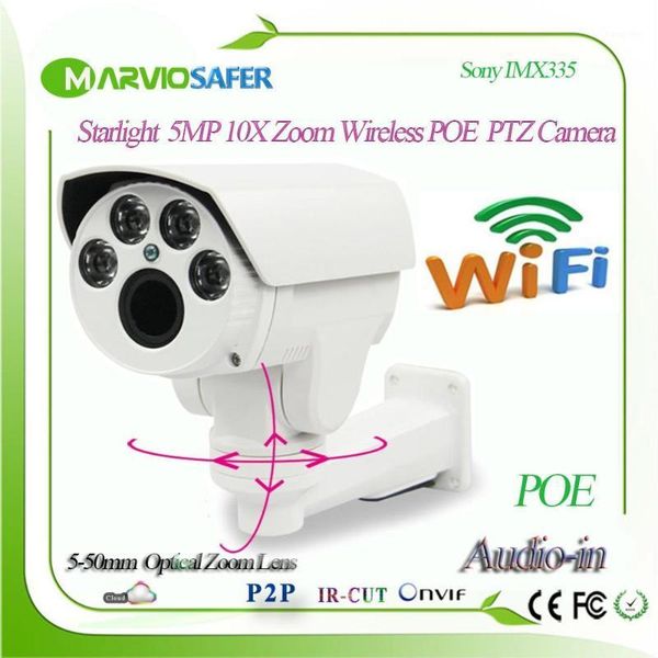 h.265 human detection 5mp starlight 10x zoom 5-50mm wifi ip ptz network camera poe wireless camera sony imx335 senor onvif/rtsp1
h.265 human detection 5mp starlight 10x zoom 5-50mm wifi ip ptz network camera poe wireless camera sony imx335 senor onvif/rtsp1