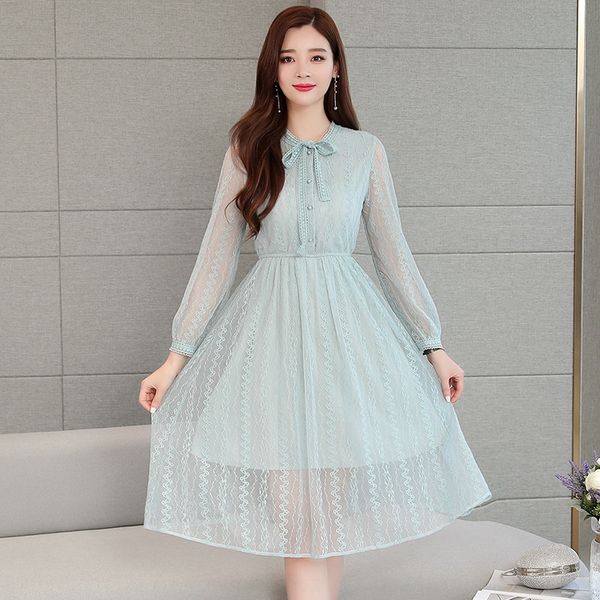 early autumn 2020 new dress korean dress women's dresslace women's dressperspective sweet lace super fairy skirt xrjuw, Black;gray
early autumn 2020 new dress korean dress women's dresslace women's dressperspective sweet lace super fairy skirt xrjuw, Black;gray
