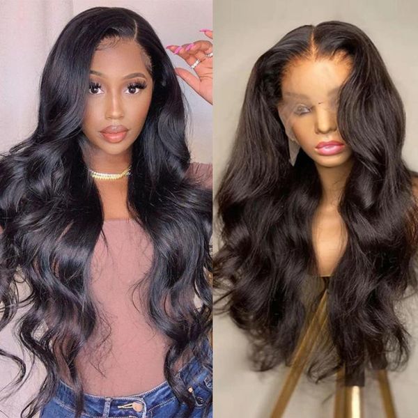 lace wigs virgo body wave 13x4 front pre plucked with baby hair brazilian human long frontal for black women remy, Black;brown
lace wigs virgo body wave 13x4 front pre plucked with baby hair brazilian human long frontal for black women remy, Black;brown
