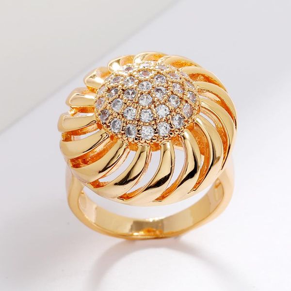 cluster rings luala arrival adorable flower modelling charming zirconia gold ring for women&girls elegant dress-up in fashion party, Golden;silver
cluster rings luala arrival adorable flower modelling charming zirconia gold ring for women&girls elegant dress-up in fashion party, Golden;silver