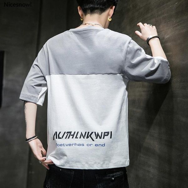 2020 summer brand t shirt mens plussize & tees short sleeves homme clothes casual fashion pure cotton loose korean clothing, White;black
2020 summer brand t shirt mens plussize & tees short sleeves homme clothes casual fashion pure cotton loose korean clothing, White;black